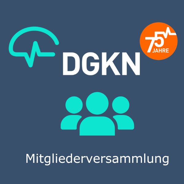 DGKN-Mitgliederversammlung 2025 in Frankfurt am Main